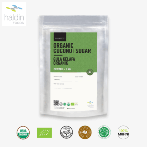 ORGANIC COCONUT SUGAR POWDER, 1 KG (1 PCS)