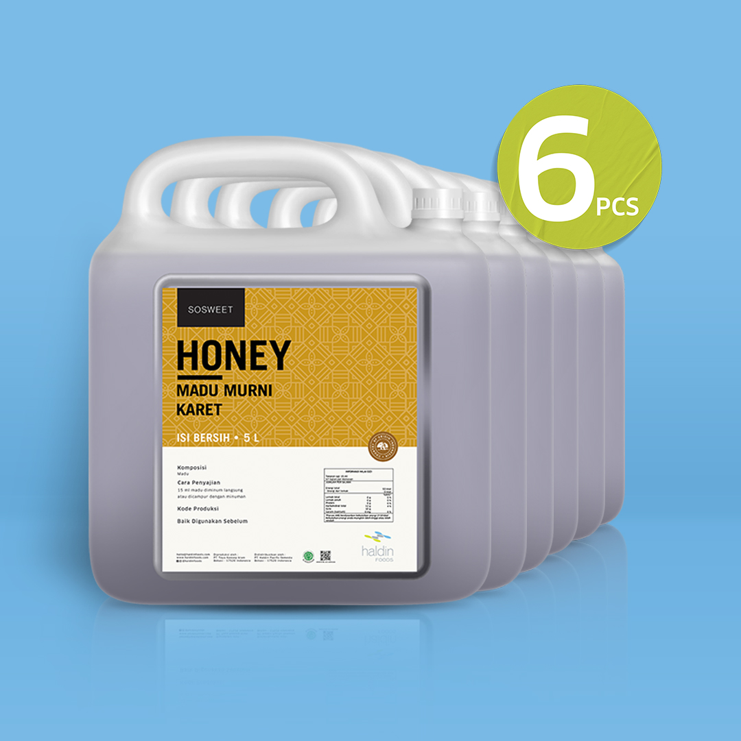 HONEY HEVEA LIQUID, 5 L (6 PCS)