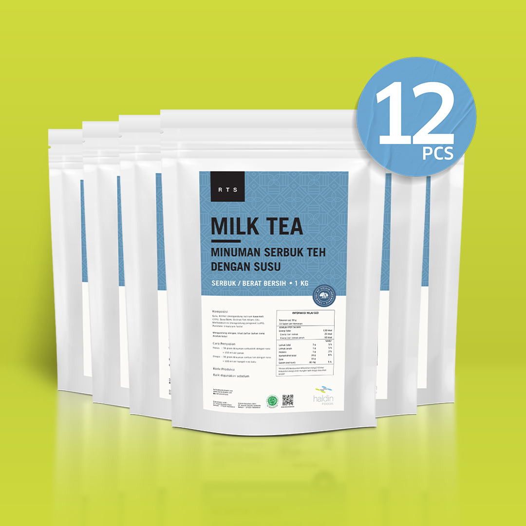 MILK TEA POWDER, 1 KG (12 PCS)
